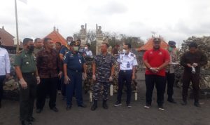 Dandim 1616/Gianyar Hadir Dalam Gerakan Laut Bersih Nasional tahun 2022