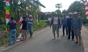 Guna Menyambut Festival Layang – Layang, Warga Kelurahan Wey Urang Gotong Royong Bersikah Lingkungan