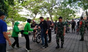 Pangdam IX/Udayana Laksanakan Gowes Bersama Jajarannya