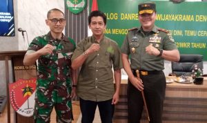 Dialog Danrem 052 Wkr Bersama Mitra Karib Humas SMSI DKI Jakarta