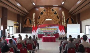 Kunjungan Bid Keu Polda Bali ke Polres Klungkung, Sosialisasi Peraturan Kapolri No 5 Tahun 2022 