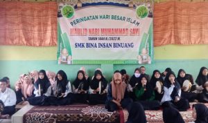 SMK Bina Insan Binuang Adakan Maulid Nabi Muhammad SAW 1444 H / 2022 M