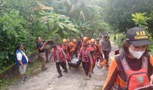 Tim Samapta Polres Tabanan dan Tim Gabungan, Berhasil Temukan Jasad Ketut di Sungai 