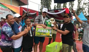 Penutupan Kejuaraan Tenis Lapangan Beregu Diapresiasi Dandim 0146 Bute