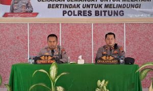 Kapolres Bitung Pimpin Arahan Commander Wish Kapolda Sulut