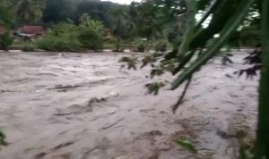 Sungai Cibareno Meluap Usai Gempa, Sejumlah Rumah dan Jembatan Rusak