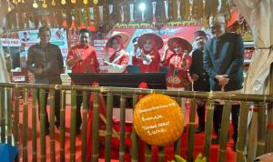 Stand Dinas PMD Kabupaten Lampung Selatan Menjadi Tempat Paling Favorit Untuk Berselfie Ria