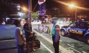 Jaga Kamtibmas, Team Pakemitmas Sat Samapta Polres Klungkung Laksanakan Patroli Malam