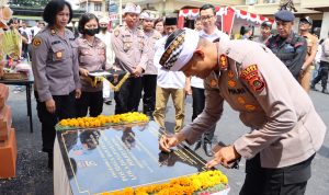 Kapolres Badung Resmikan Pos Siaga dan Penjagaan Loka Danadyaksa Diraya