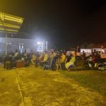 Jalin Silaturahmi, Kapolsek VII Koto Adakan Nobar dengan Masyarakat