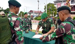 Kasrem 131/Santiago Lepas Peleton Beranting Yudha Wastu Pramuka Jaya Pertama