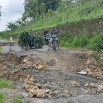 Dua Minggu Longsor, Jalan Todanan – Karanganyar Tak Kunjung Ada Tindakan Dari Instansi Terkait