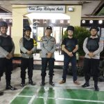 Tingkatkan Pengamanan, Personil Polsek Jawilan Polres Serang Laksanakan Apel Malam dan Sispam Mako