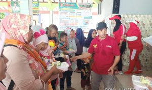 Penyaluran PMT Hari Ke-8 Desa Madura Wanareja Genjot Penanganan Stunting di Cilacap