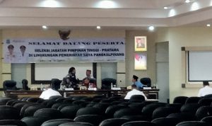 3 Peserta Calon Sekda Kota Pangkalpinang Seleksi Tahap Dua Tes Penulisan Makalah