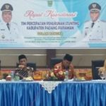 Buka Rakor Percepatan Penurunan Stunting, Wabup Rahmang Sebut Bangun Kolaborasi Ciptakan Kerja Sama