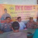 Jemput Aspirasi Warga, Plt Kapolsek Vll Koto Sungai Sariak Iptu Handri Putra Laksanakan Jumat Curhat