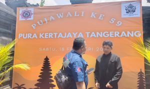Umat Hindu di Tangerang Gelar Pujawali Pura Kerta Jaya ke 59