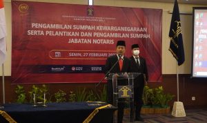 Anggiat Napitupulu Takes Oath of Foreigner to Become Indonesian Citizen and Inaugurated Notary Position at Prime Plaza Hotel
