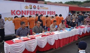 Polres Metro Tangerang Kota Berhasil Ungkap Kasus Curanmor