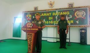 Dandim Gianyar Pimpin Corp Raport Sertijab Perwira Kodim 1616/Gianyar