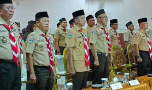 Ketua Kwarcab Pramuka Bungo Buka Rakor Sekretaris Kwarda Se Provinsi Jambi