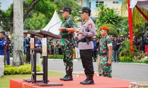 Panglima TNI Bersama Kapolri Buka Pelatihan Latsitarda Nusantara Ke-43 di Sumbar, ini Harapannya