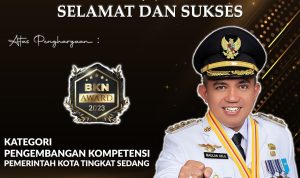 Pemkot Pangkalpinang Kembali Raih Penghargaan Tingkat Nasional, Kali Ini BKN Award Tahun 2023 Kategori Pengembangan Kompetensi