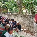 Jalan Paving Block Terealisasi, Warga Kampung Baru Desa Kareo Gelar Tasyakuran Ucapkan Terima Kasih ke Kepala Desa H Rusjani
