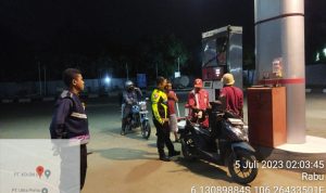 Cegah Gangguan Kamtibmas, Tim Patroli Quick Wins Presisi Polres Serang Lakukan Patroli Malam