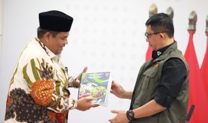 Bupati Suhatri Bur Serahkan Proposal Bantuan Dampak Bencana ke BNPB, Suharyanto: Kami Akan Tindak Lanjuti