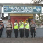 Giat Pengamanan Rutin Polres Gianyar di Hari Umanis Kuningan Pantai Masceti