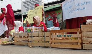 Pedagang Pasar Kuta Bumi Tangerang Gelar Aksi Tolak Revitalisasi