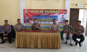 Jumat Curhat, Wakapolres Lebak Terima keluhan dan Masukan dari Masyarakat