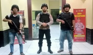 Piket Jaga Mako, Personel Polsek Cikeusal Polres Serang Laksanakan Sispam Mako