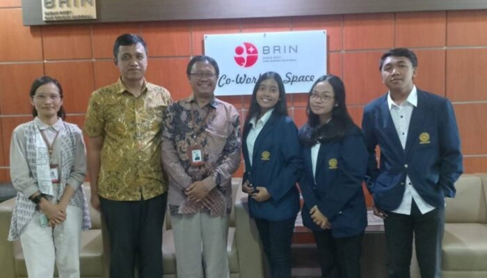 Program Riset MBKM Mandiri, 3 Mahasiswa Fakultas Pariwisata Universitas Udayana Kunjungi BRIN