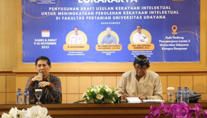 Tingkatkan Perolehan KI, Fakultas Pertanian Universitas Udayana Gelar Lokakarya