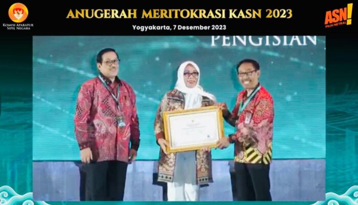 Berhasil Terapkan Sistem Merit, Pemkot Pangkalpinang Raih Kategori Baik dari Anugerah Meritokrasi KASN