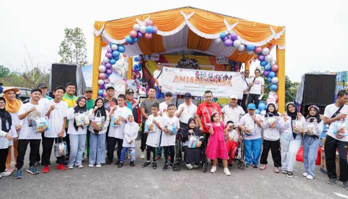 Mie Go Hadiri Jalan Sehat Bersama Siswa-Siswi Sekolah Luar Biasa Negeri Pangkalpinang