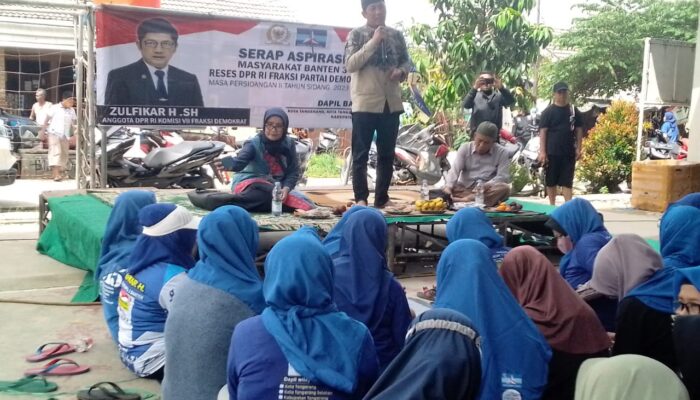 Sosialisasi Pemilu 2024 di Kutabaru, ZulFikar H: Agar Warga Tak Bingung saat Mencoblos