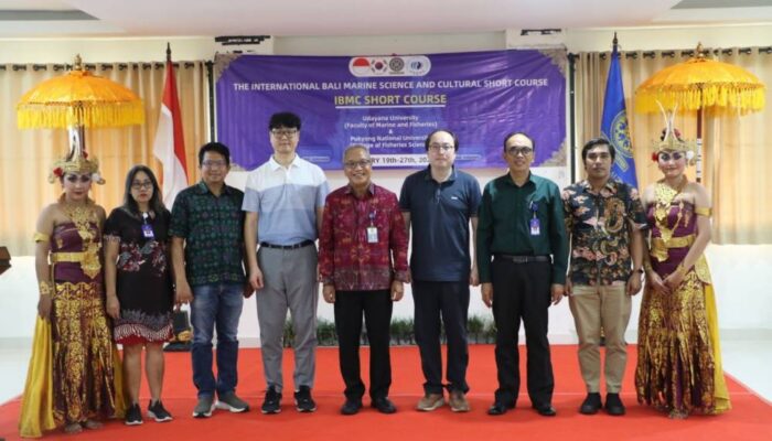 FKP Universitas Udayana Gandeng Pukyong National University Gelar International Short Course