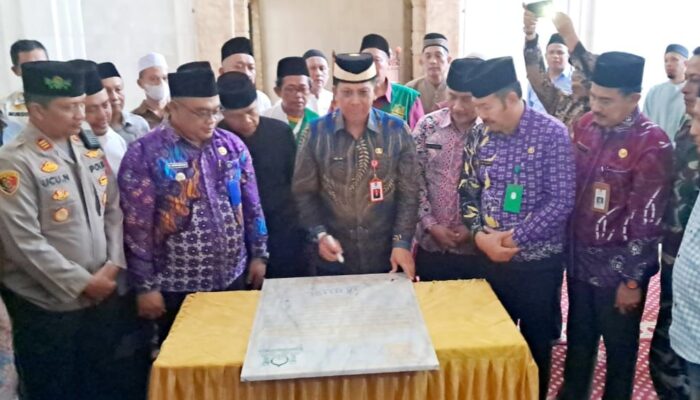 PJ Bupati Tangerang Ajak Warga Bumi Asri Jaga dan Rawat Masjid Al Ma’mur