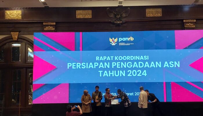 Bupati Bungo Hadiri Rakor Pengadaan ASN dan Uji Publik RUU ASN