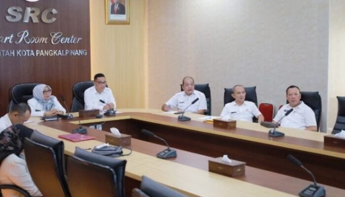 PJ Walikota Pangkalpinang Hadir Rako Pengendalian Inflasi Daerah