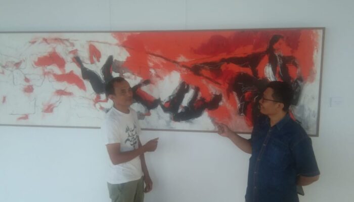 Pembukaan Pameran Tunggal I Wayan Sadu di Santrian Gallery Sanur