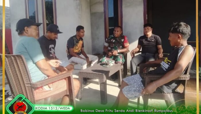 Babinsa Desa Fritu Sosialisasi Masalah Stunting Kepada Masyarakat