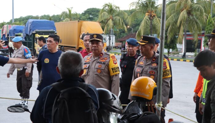 Cek Penyebrangan Pelabuhan Padangbai, Wakapolda: Lancar Terkendali