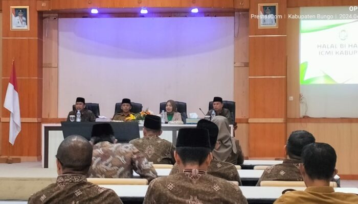 Organisasi Daerah Pemkab Bungo Halal Bihalal dengan ICMI