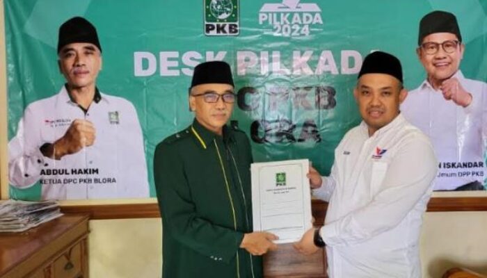 Bambang AW Plt Perindo Blora Daftar Bacawabup ke PKB