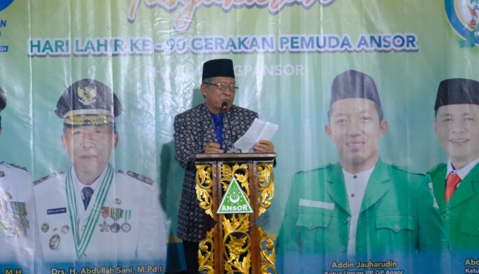 Wagub Sani Harap GP Ansor Perkuat Sinergi Bersama Pemerintah Daerah